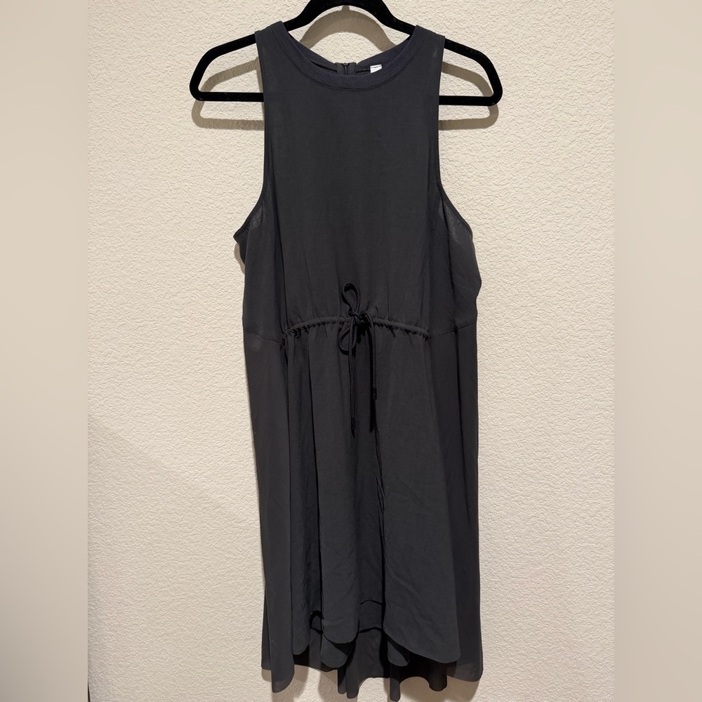 Lululemon Mesh Overlay High-Neck Dress – NWT, Size 8, Graphite Grey - Picture 4 of 8